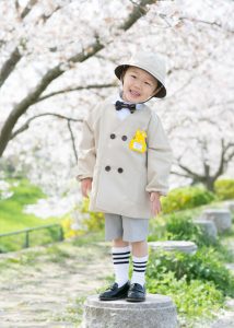 男の子の入園フォト